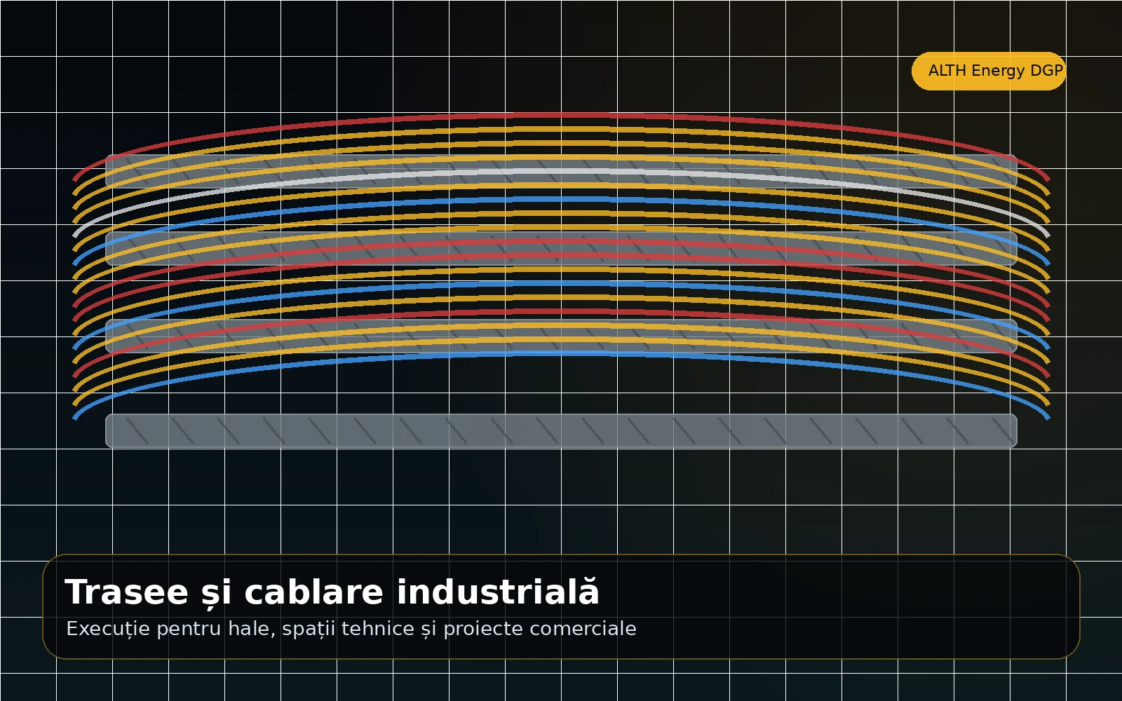Cablare industrială și trasee electrice