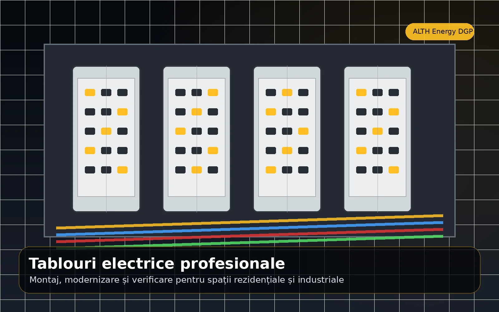 Tablouri electrice profesionale ALTH Energy DGP
